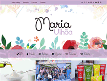 Tablet Screenshot of mariaulhoa.com